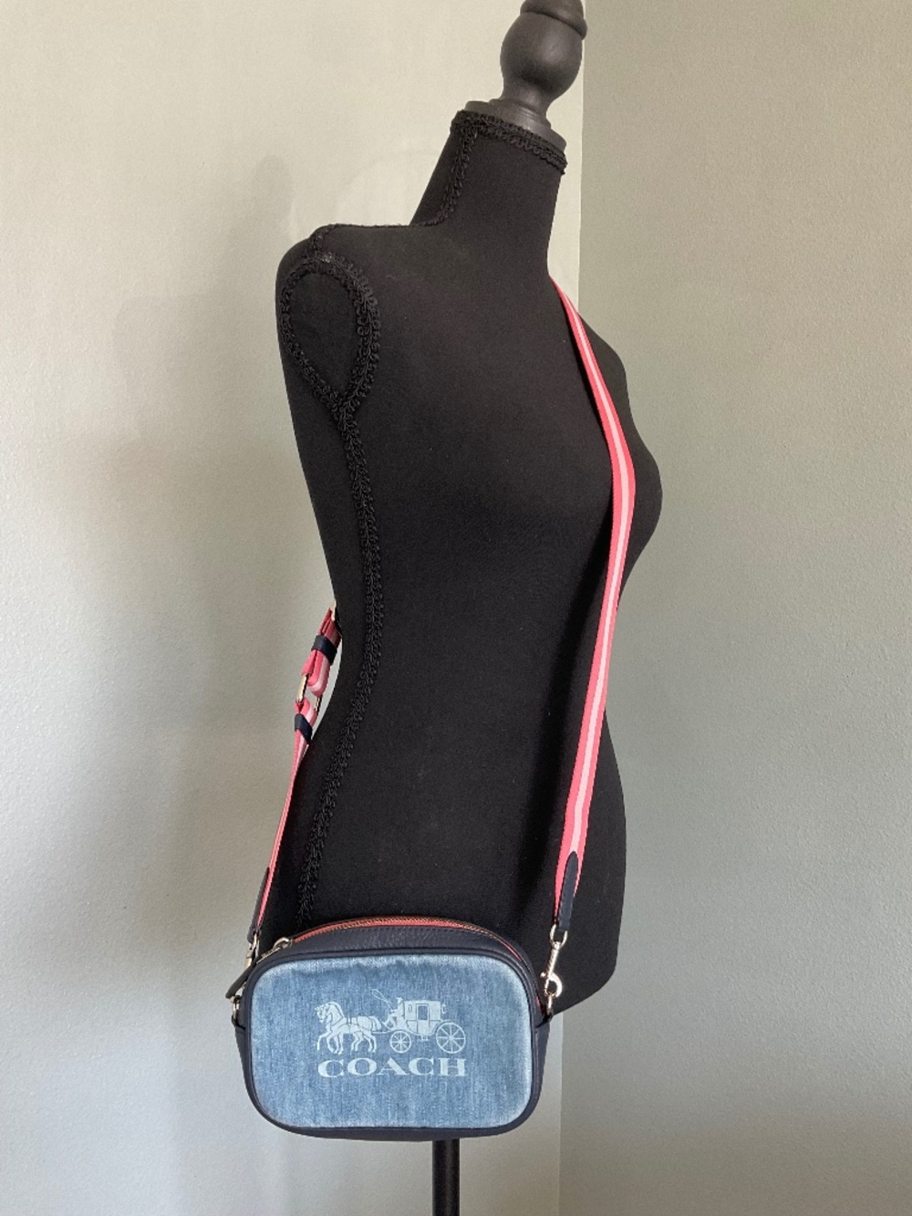 COACH DENIM CROSSBODY BAG